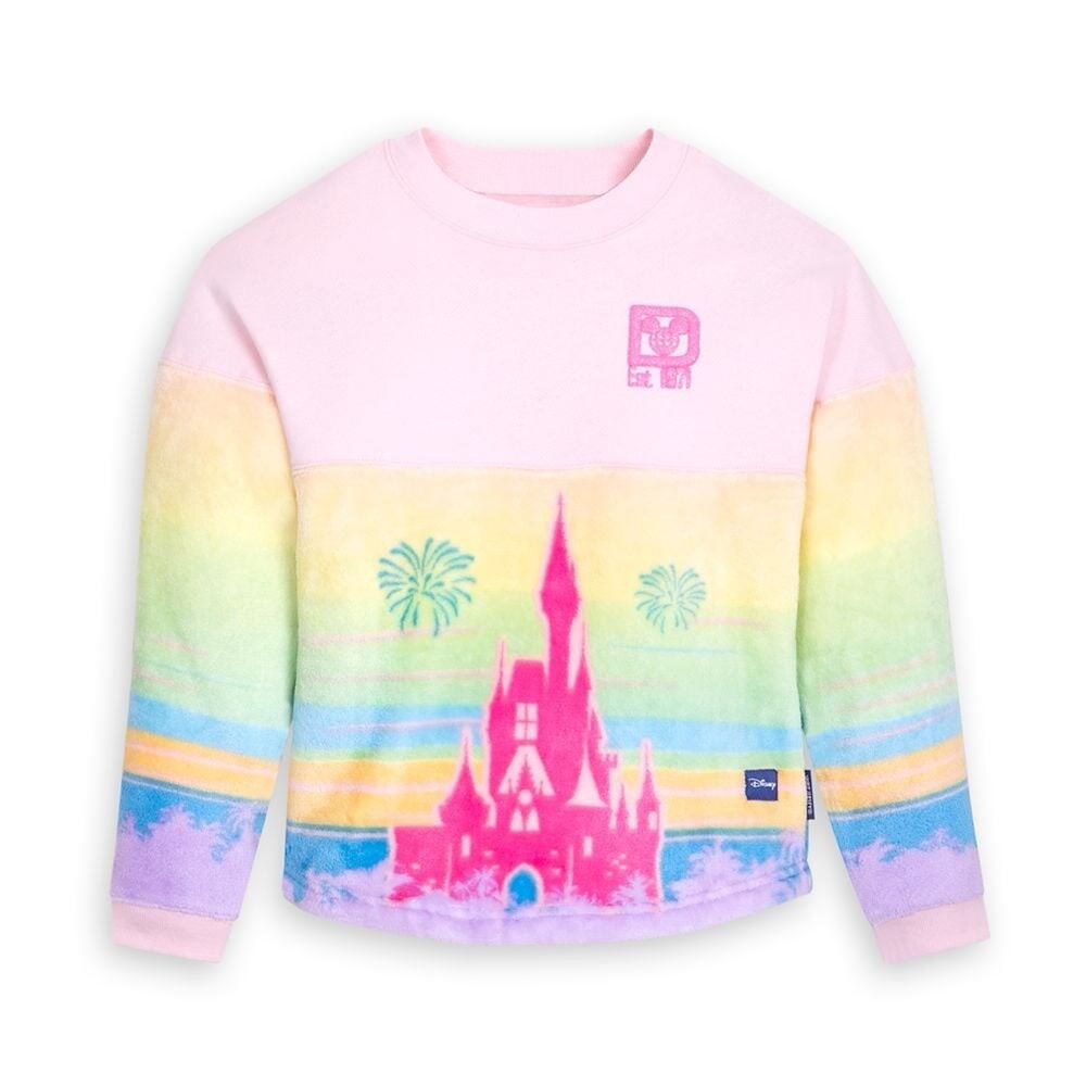 NWT❤️Walt Disney World Fleece Spirit Jersey for Girls – Pastel Pink szL - Picture 2 of 10